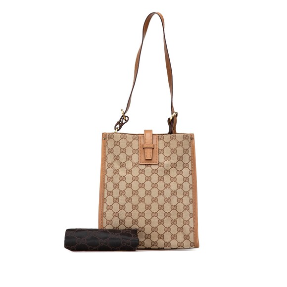 Auth Gucci Gg Brown Beige Canvas Fabric #169984G52B - Picture 14 of 14